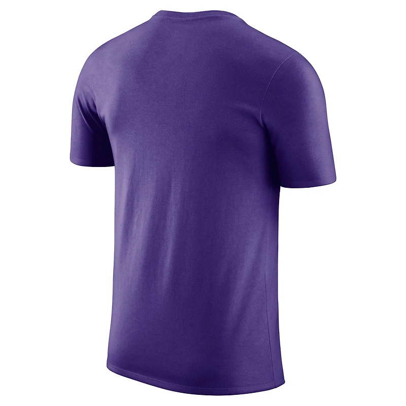 Men's Nike Purple Los Angeles Lakers Courtside This Is Our Year T-Shirt