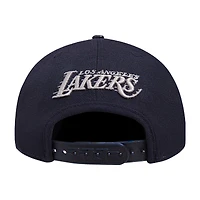 Men's Pro Standard  Cream Los Angeles Lakers French Terry Snapback Hat