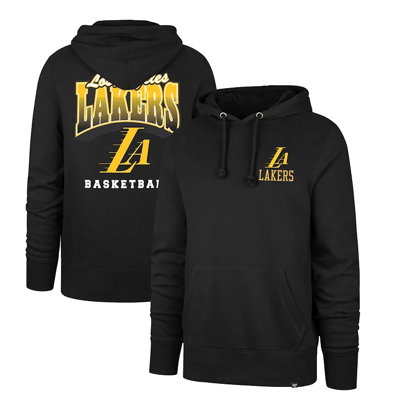 Sweat à capuche homme '47 Black Los Angeles Lakers 2025/26 City Edition Jab Step Headline