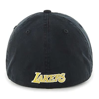 Men's '47 Black Los Angeles Lakers  Classic Franchise Fitted Hat