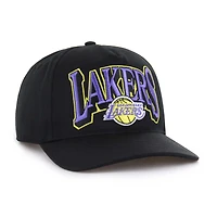 Casquette ajustable noire « 47 » des Los Angeles Lakers pour homme, Every Time Past Champs Hitch