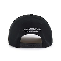 Casquette ajustable noire « 47 » des Los Angeles Lakers pour homme, Every Time Past Champs Hitch