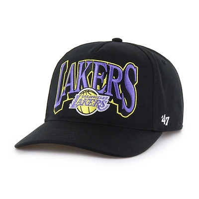 Casquette ajustable noire « 47 » des Los Angeles Lakers pour homme, Every Time Past Champs Hitch