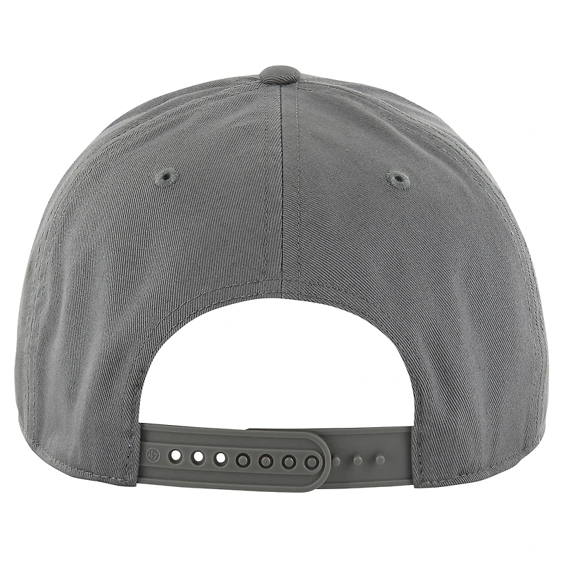 Men's '47  Charcoal Los Angeles Lakers Canyon Ranchero Hitch Adjustable Hat