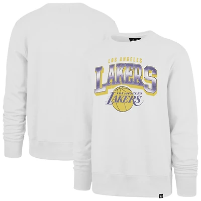 Sweat-shirt à capuche pour homme Los Angeles Lakers '47 Cream Big & Tall Spotlight Headline