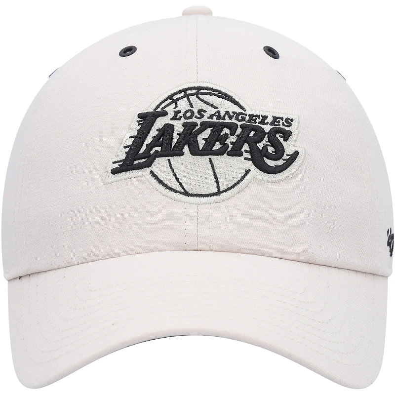 Casquette réglable Lunar Clean Up Los Angeles Lakers '47 crème pour homme