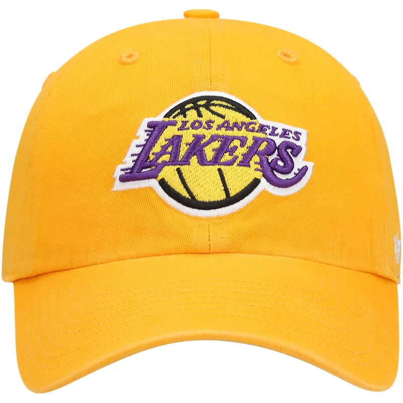 Men's '47 Gold Los Angeles Lakers Clean Up Adjustable Hat