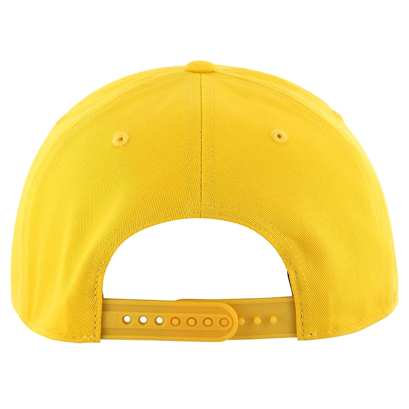 Casquette réglable avec logo Overhand des Los Angeles Lakers '47 Gold pour hommes