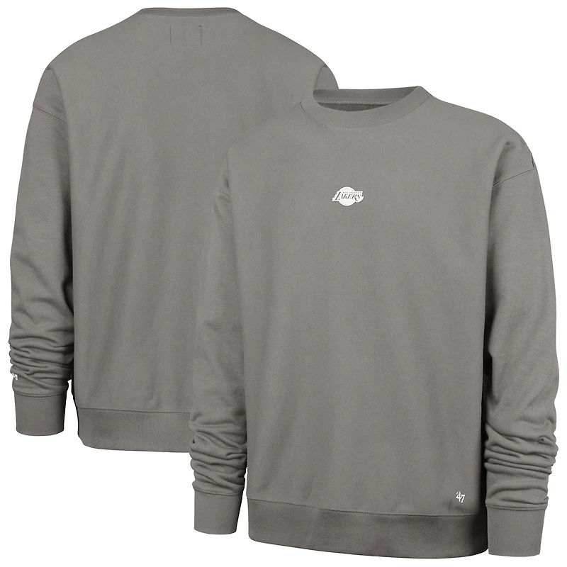 Sweat-shirt ras du cou gris Los Angeles Lakers Offside Foundation pour homme '47