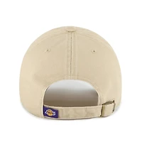 Casquette ajustable kaki pour homme « 47 » Los Angeles Lakers Logo Clean Up