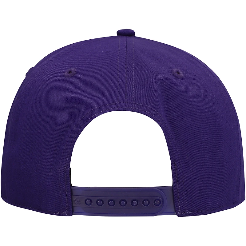 Casquette ajustable à logo Core Hitch pour homme Los Angeles Lakers '47 Purple