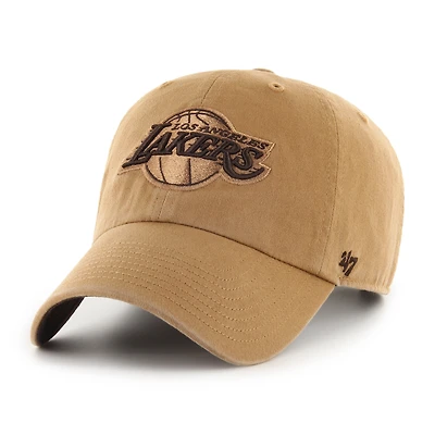 Casquette réglable pour homme '47 Tan Los Angeles Lakers Ballpark Clean Up