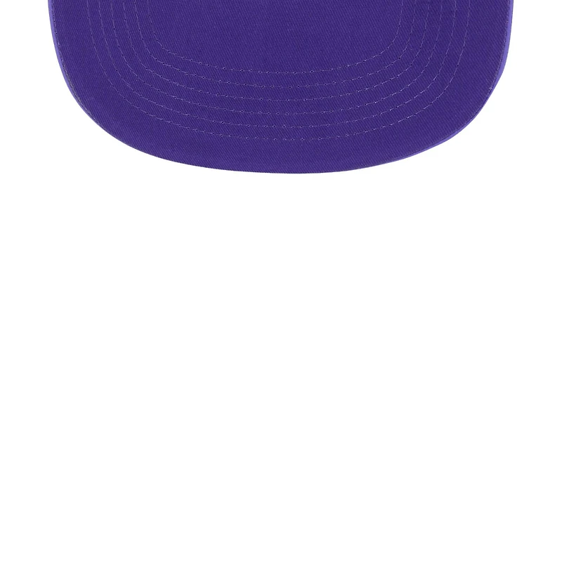 Men's '47 White/Purple Los Angeles Lakers Tribute Two-Tone Hitch Adjustable Hat