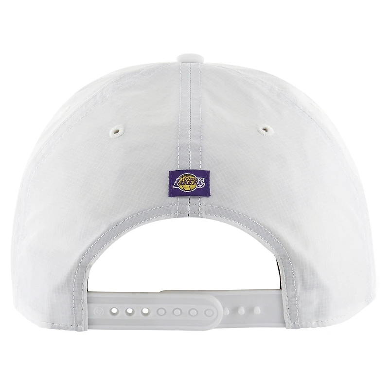 Casquette ajustable Fairway Hitch brrr des Los Angeles Lakers '47 blanche pour hommes