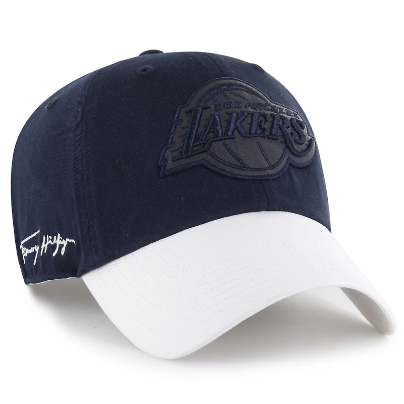 Casquette ajustable Los Angeles Lakers Courtside Cleanup pour homme '47 x Tommy Hilfiger bleu marine