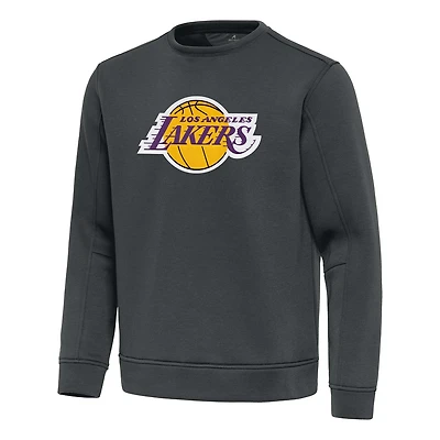 Sweat-shirt à capuche Relevant Antigua Pewter pour homme des Los Angeles Lakers
