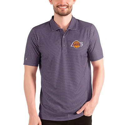 Polo Antigua violet/blanc pour homme des Los Angeles Lakers Esteem