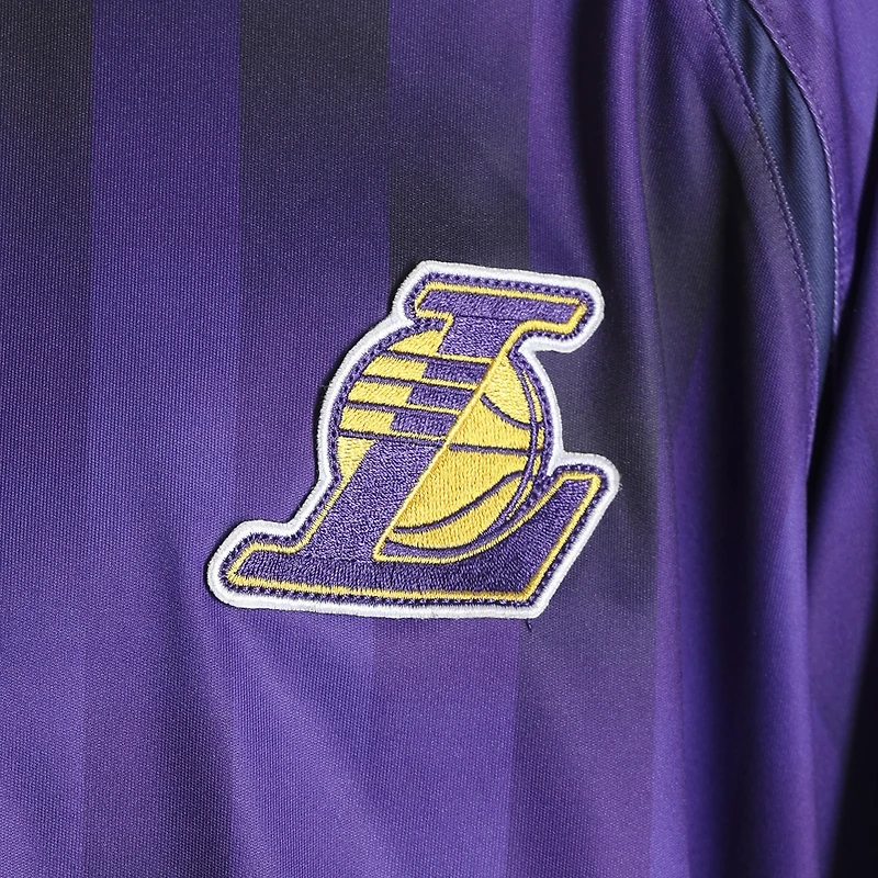 Maillot de football Authmade x NBA violet des Los Angeles Lakers pour hommes - tendance