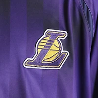 Maillot de football Authmade x NBA violet des Los Angeles Lakers pour hommes - tendance