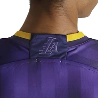 Maillot de football Authmade x NBA violet des Los Angeles Lakers pour hommes - tendance