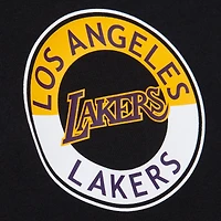 T-shirt noir pour homme de la collection Black Out des Los Angeles Lakers