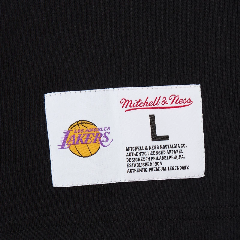 T-shirt noir pour homme de la collection Black Out des Los Angeles Lakers