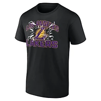 Men's  Black Los Angeles Lakers Shattered T-Shirt