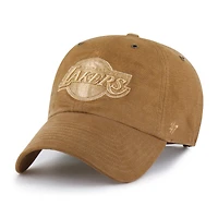 Men's Carhartt x '47 Brown Los Angeles Lakers Dyed Clean Up Adjustable Hat
