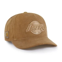 Casquette ajustable Carhartt x '47 marron Los Angeles Lakers pour homme