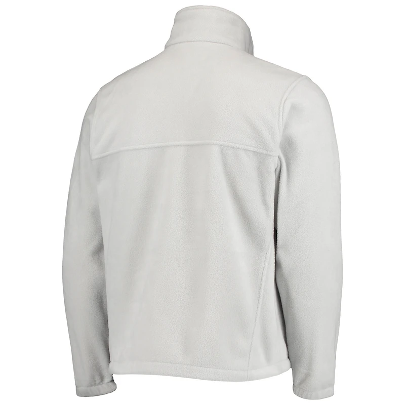 Men's Columbia Los Angeles Lakers Gray Flanker Full-Zip Jacket