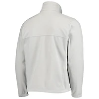 Men's Columbia Los Angeles Lakers Gray Flanker Full-Zip Jacket