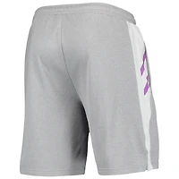 Men's Concepts Sport Gray Los Angeles Lakers Stature Shorts