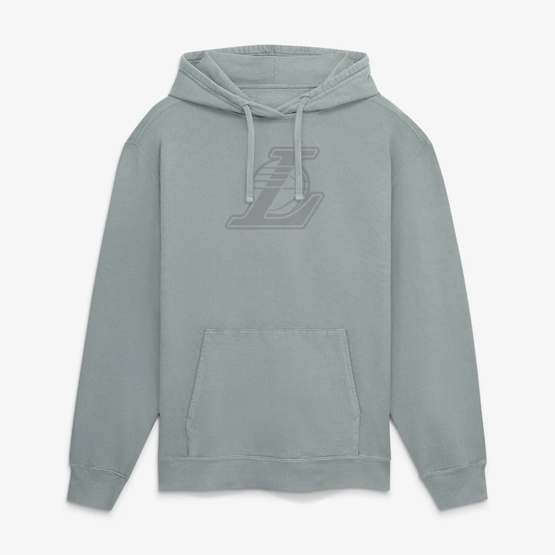 Men's Fanatics Gray Los Angeles Lakers Washed Hoodie