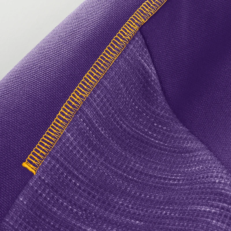 Men's Fanatics Purple Los Angeles Lakers Back Door Cut Play Defender Full-Zip Hoodie