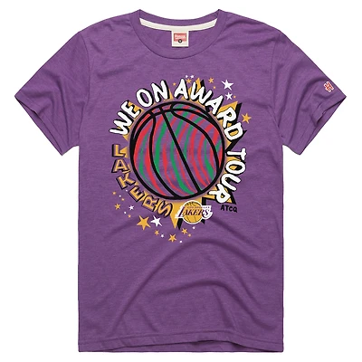 Men's Homage Purple Los Angeles Lakers A Tribe Called Quest x NBA We On Award Tour T-Shirt