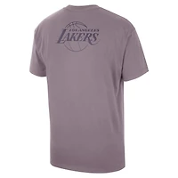 T-shirt épais Jordan Brand violet Los Angeles Lakers Statement Edition Jumpman Flight pour homme