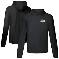 Men's Levelwear Black Los Angeles Lakers Dimension R Pullover Hoodie