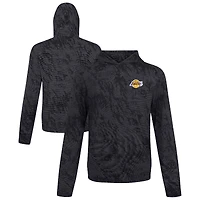 Sweat à capuche plateforme noir Levelwear pour homme des Los Angeles Lakers