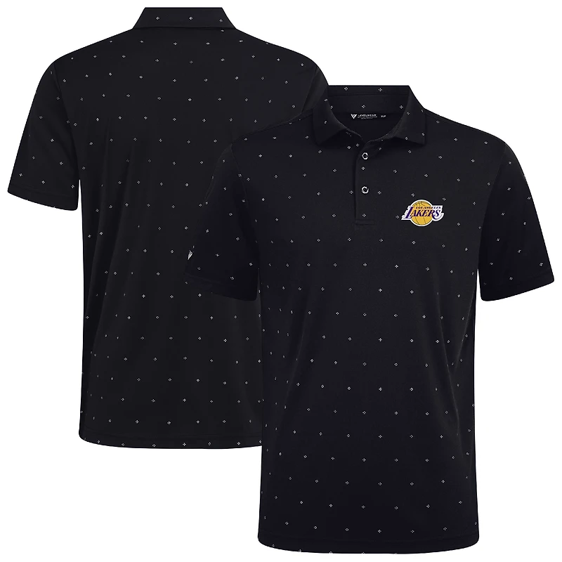 Polo Vision noir des Los Angeles Lakers pour homme Levelwear