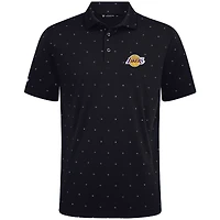 Polo Vision noir des Los Angeles Lakers pour homme Levelwear