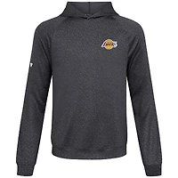 Sweat à capuche gris Challenger des Los Angeles Lakers pour homme Levelwear