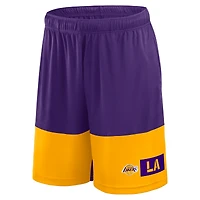 Men's Logo Athletic Purple Los Angeles Lakers Best of the Shorts