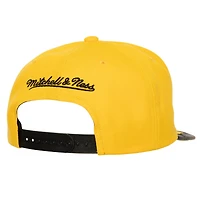 Men's Mitchell & Ness Black/Gold Los Angeles Lakers Day One Snapback Hat