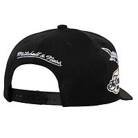 Casquette ajustable Mitchell & Ness noire pour homme, Los Angeles Lakers, Finale NBA 2010, Born To Win Pro Crown
