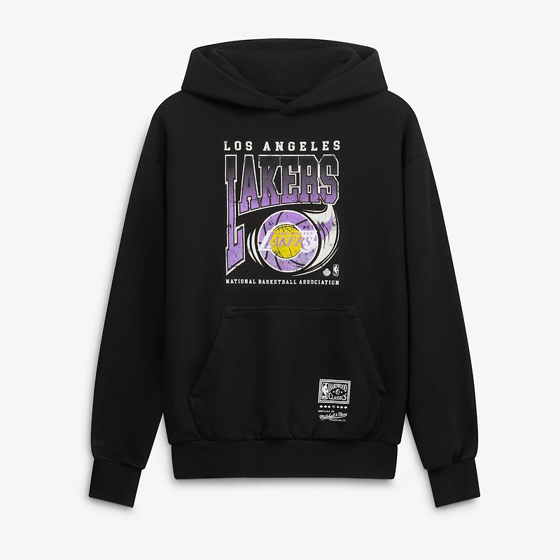 Men's Mitchell & Ness Black Los Angeles Lakers Ball Out Hoodie