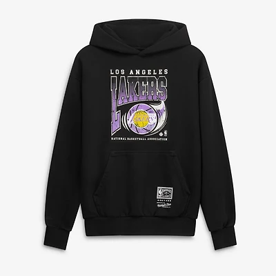 Men's Mitchell & Ness Black Los Angeles Lakers Ball Out Hoodie