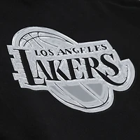 Men's Mitchell & Ness Black Los Angeles Lakers Chrome Hoodie