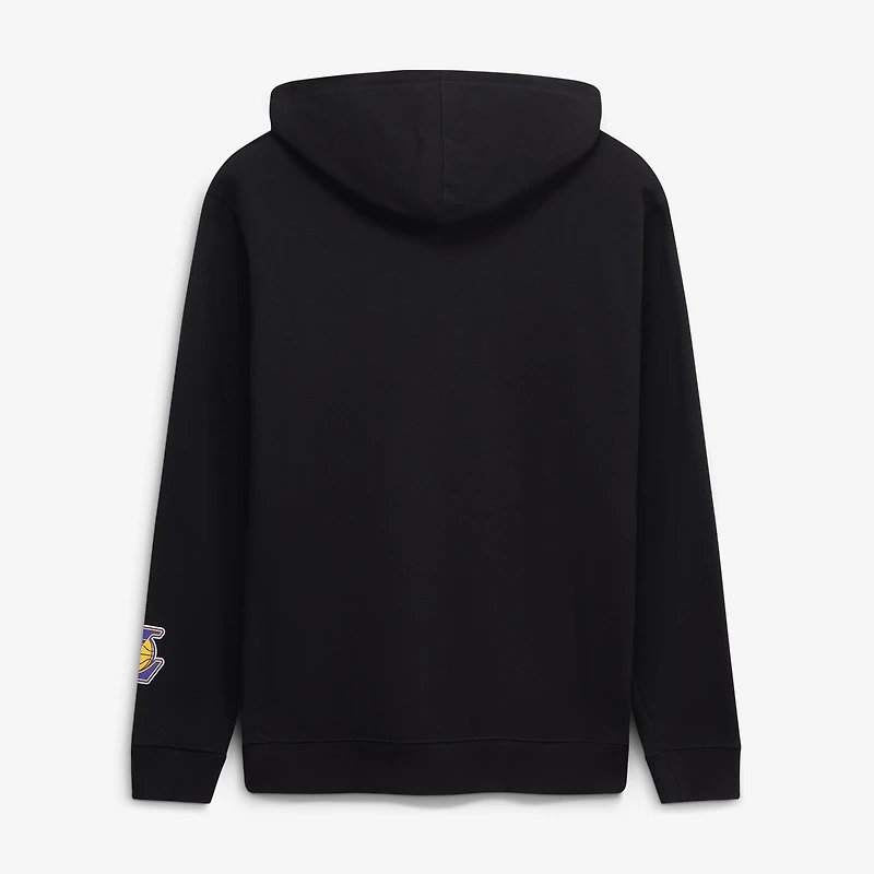 Men's Mitchell & Ness Black Los Angeles Lakers Fleece Hoodie
