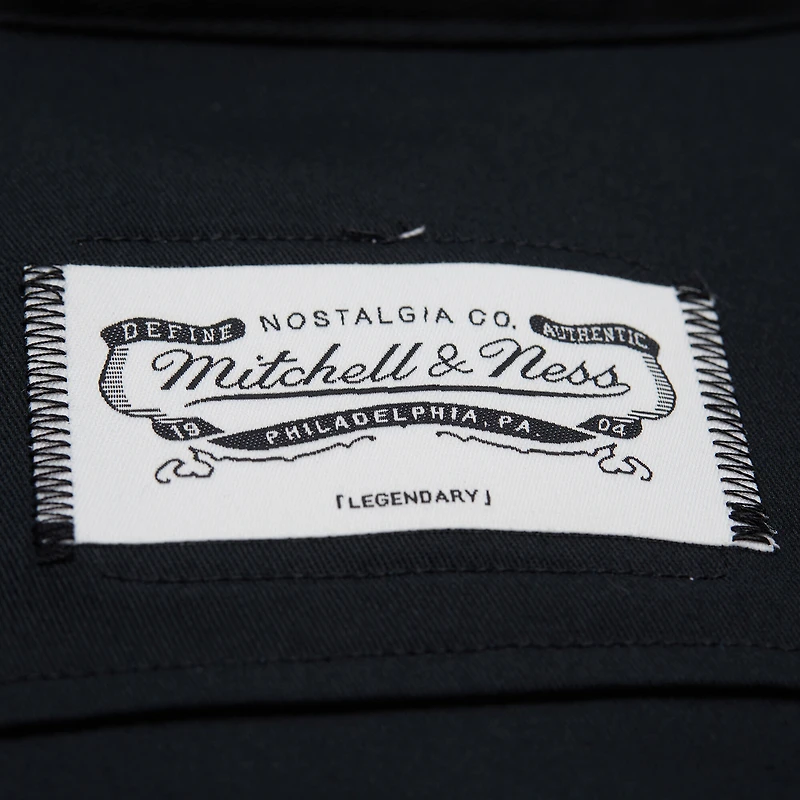 Chemise Mitchell & Ness noire pour homme des Los Angeles Lakers Hardwood Classics Camp