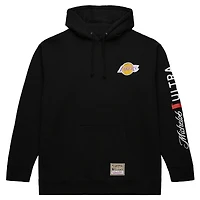Men's Mitchell & Ness Black Los Angeles Lakers NBA x Michelob Ultra Swish Sip Pullover Hoodie